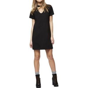 Shift Sanctuary Madeline Choker Neck Dress Black